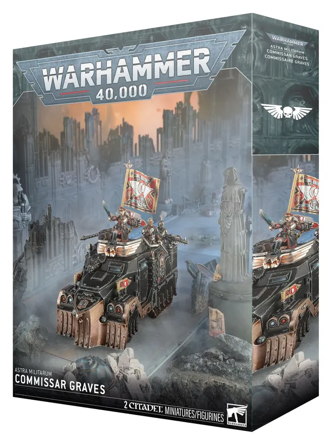 Warhammer 40K: Astra Militarum: Commissar Graves