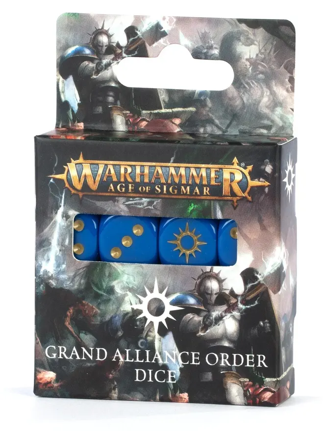 Age of Sigmar: Grand Alliance Order Dice