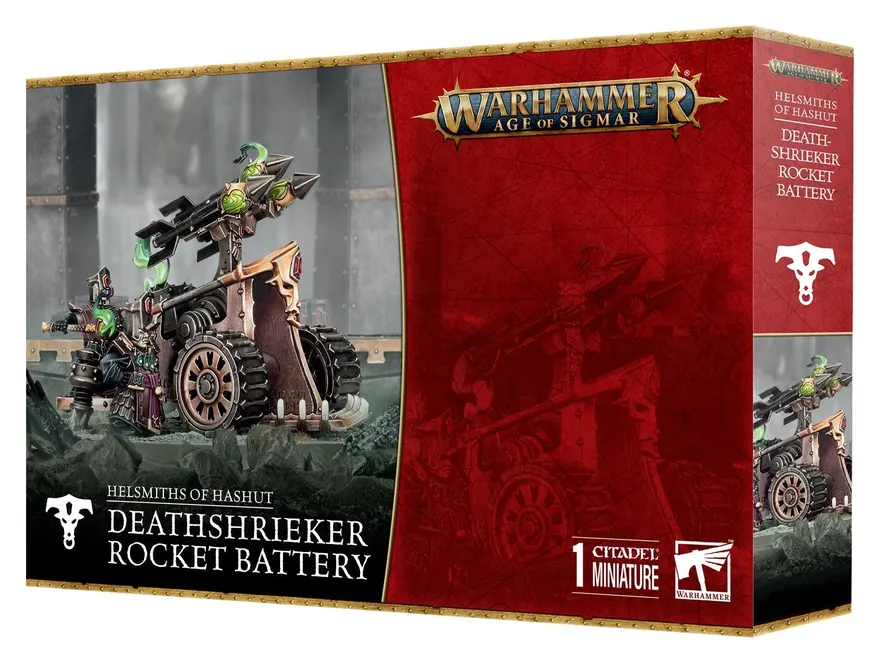 Warhammer Age of Sigmar Helsmiths of Hashut: Deathshrieker Rocket Battery