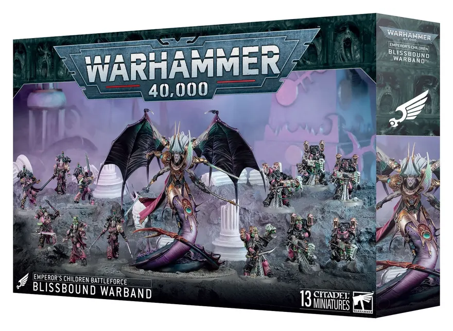 Games Workshop: Warhammer 40,000 - Emperor’s Children Battleforce - Blissbound Warband (71-37)