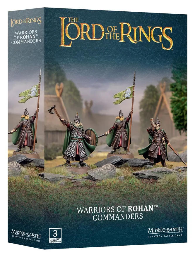 Middle-Earth Strategy Battle Game: Warriors of Rohan Commanders