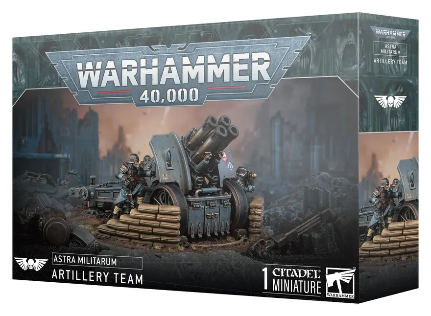 Warhammer 40k: Astra Militarum - Krieg Artillery Team