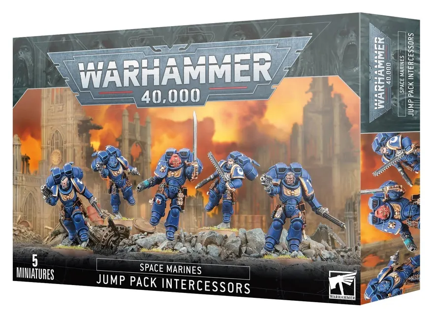 Warhammer 40K Space Marines - Jump Pack Intercessors