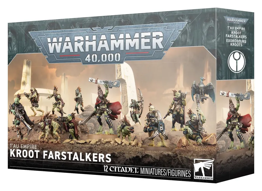 Warhammer 40k - T'au Empire - Kroot Farstalkers