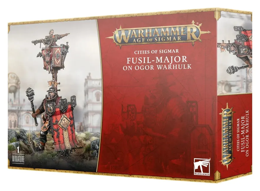 Cities of Sigmar: Fusil-Major on Ogor Warhulk | Box 1 *DAY ONE: 11/11/2023