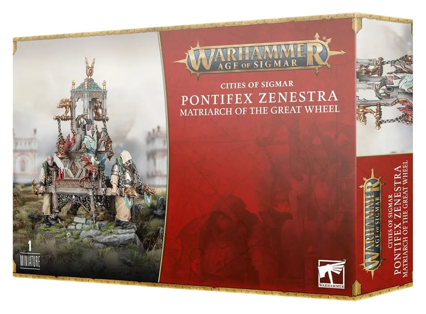 Cities of Sigmar: Pontifex Zenestra, Matriarch of The Great Wheel | Box 1 *DAY ONE: 11/11/2023