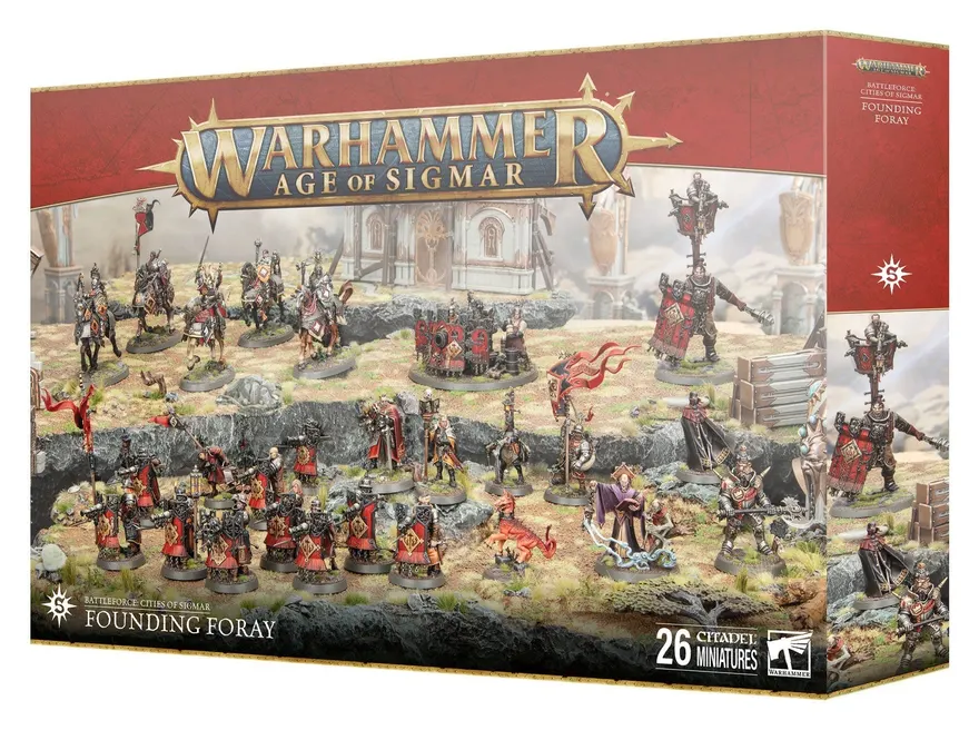 Battleforce Cities of Sigmar Founding Foray