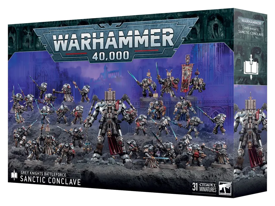 Warhammer 40 000: Grey Knights Battleforce. Sanctic Conclave