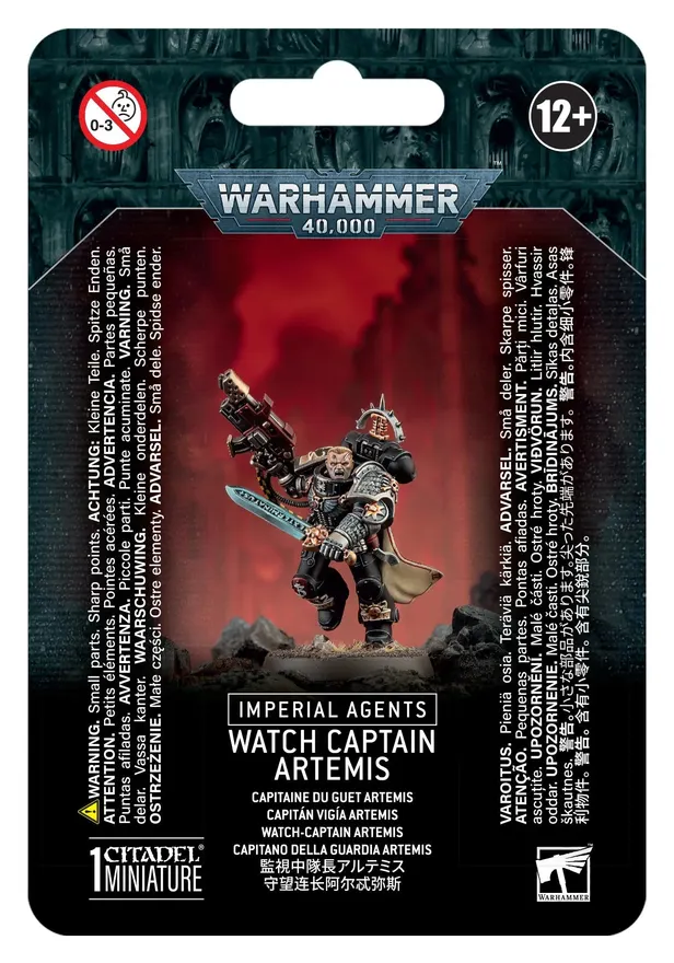 Imperial Agents Deathwatch Captain Artemis