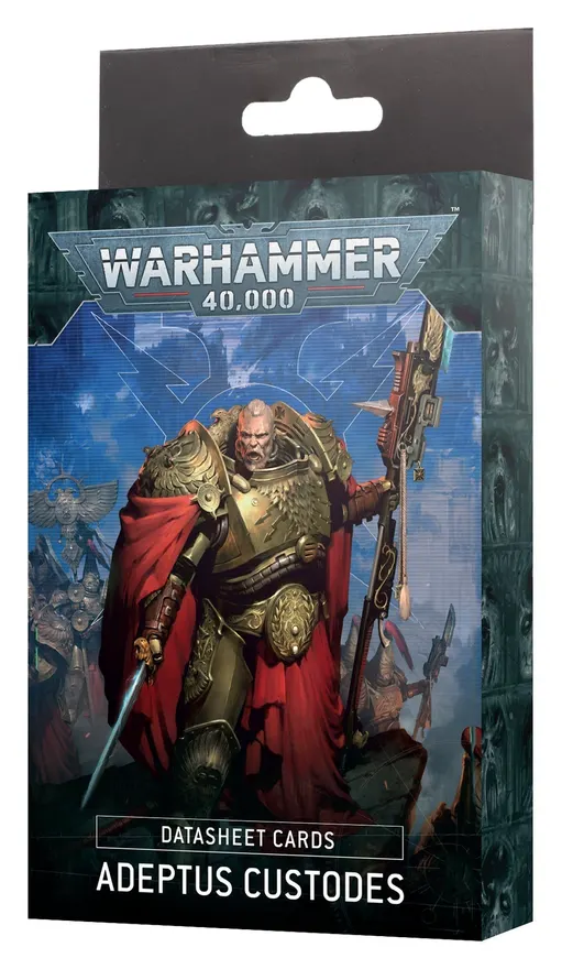 Adeptus Custodes - Datasheet Cards (10th)