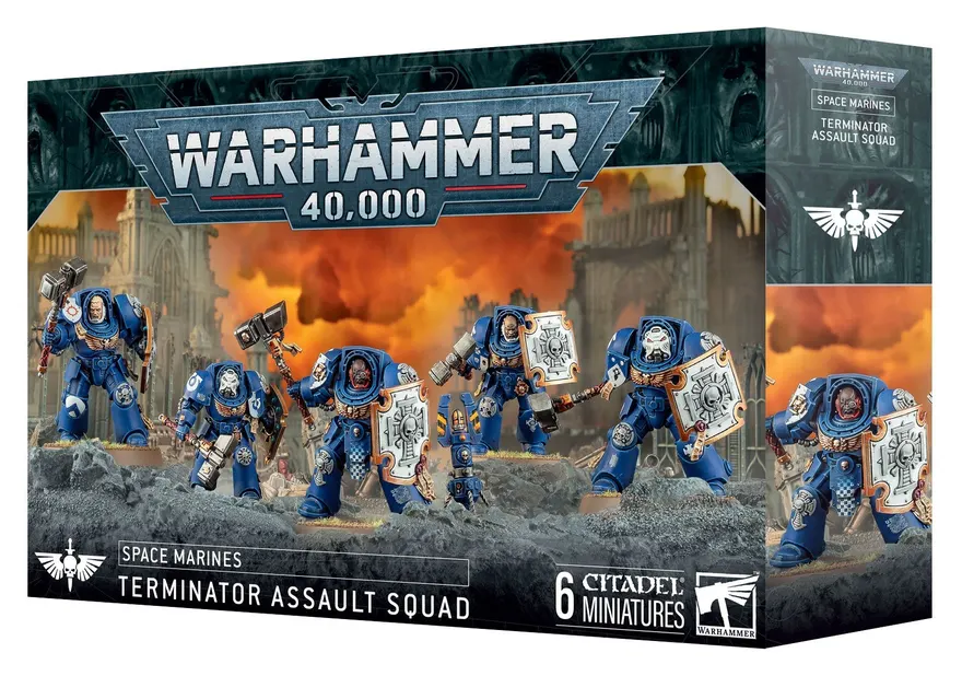 Warhammer 40K Space Marines - Terminator Assault Squad