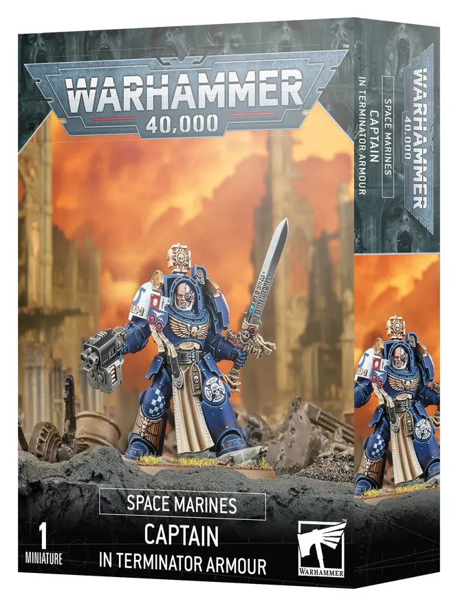 Space Marines: Captain in Terminator Armour