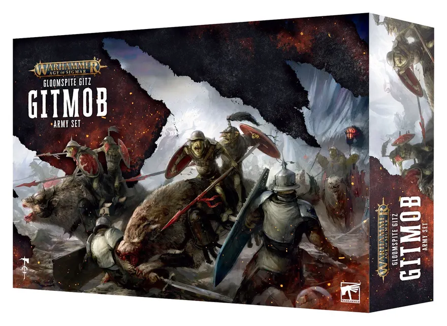 Warhammer Age of Sigmar, Destruction - Gloomspite Gitz: Gitmob Army Set