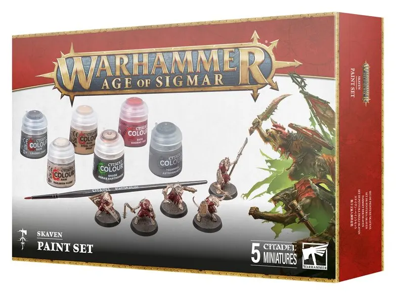 Age of Sigmar: Skaven Paint Set