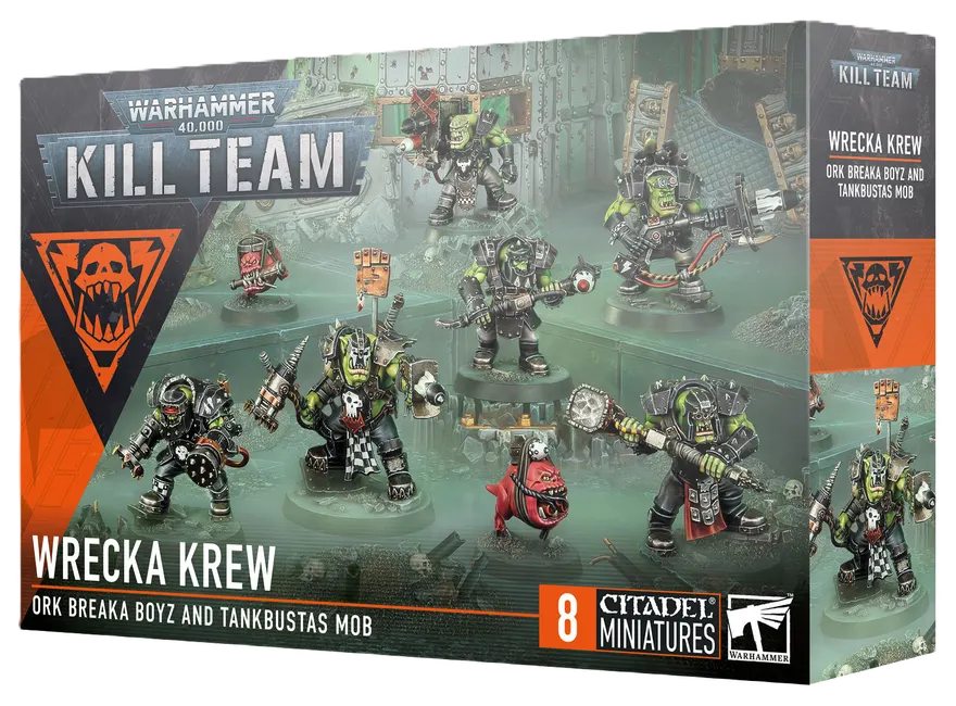 Kill Team Ork Wrecka Krew Breaka Boyz and Tankbustas Mob