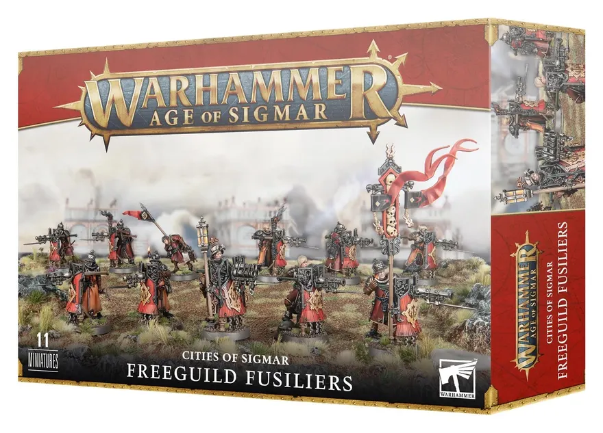Warhammer Cities of Sigmar: Freeguild Fusilliers