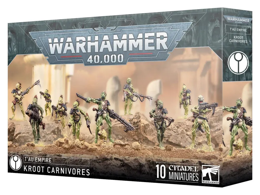 T'au Empire: Kroot Carnivore Squad