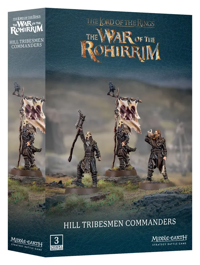 Middle-Earth Strategy Battle Game: Hill Tribesmen Commanders