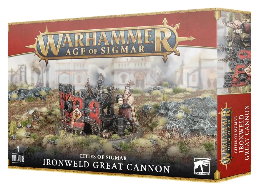 Cities of Sigmar: Ironweld Great Cannon | Box 1