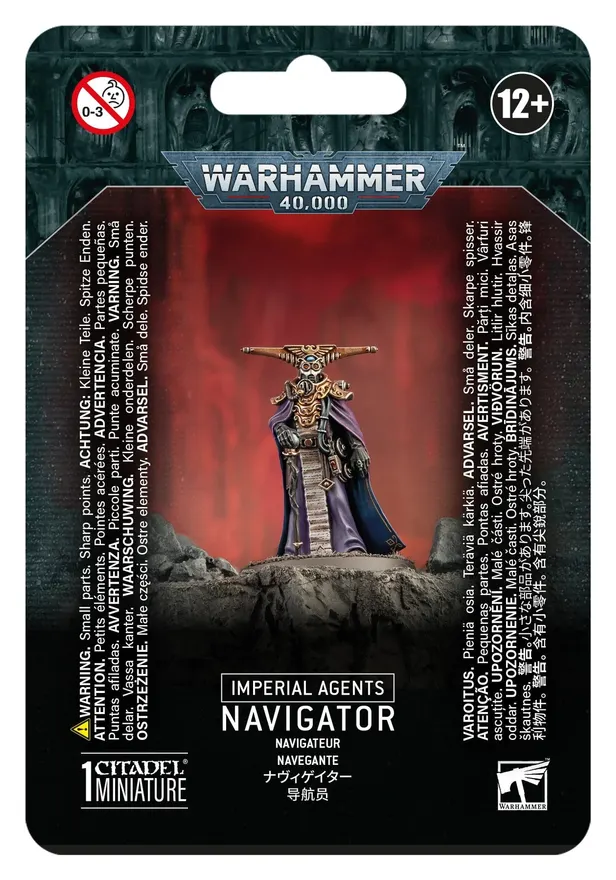 Navigator imperial agents Agenti Imperiali miniatura Warhammer 40k età 12+ Games Workshop - 1