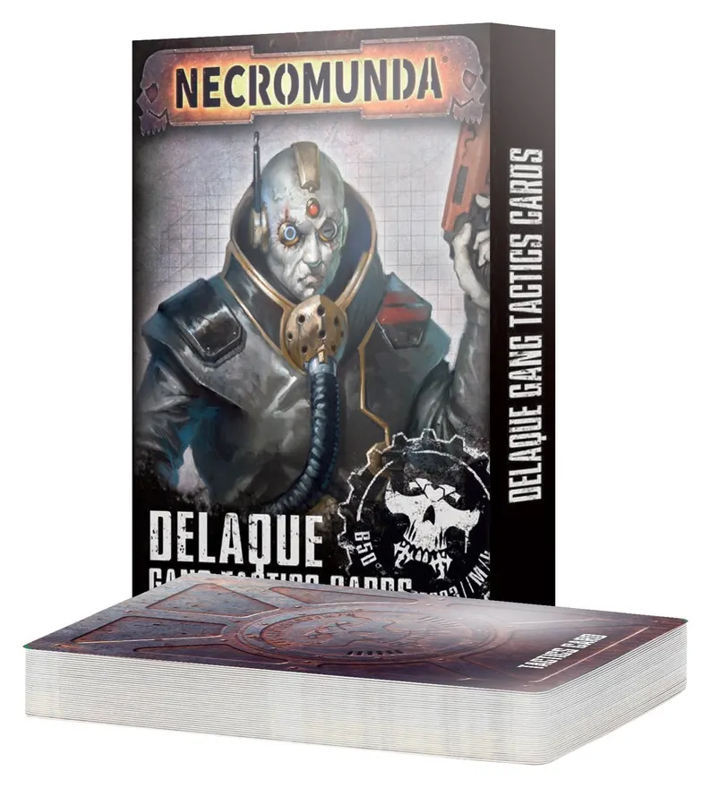 Necromunda: Delaque Gang Tactics Cards