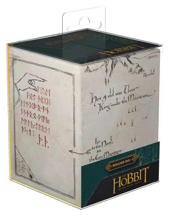 Ultimate Guard RTE Boulder 100+ The Hobbit- Thrór's Map (Glow in the Dark)