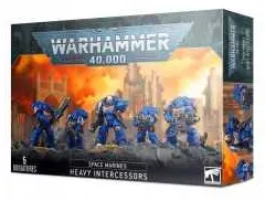Heavy Intercessors Space Marines 5 miniature Warhammer 40000 Games Workshop - 1