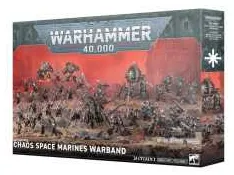 BANDA DA GUERRA DEGLI SPACE MARINES DEL CAOS forza da battaglia BATTLEFORCE warhammer 40k CITADEL età 12+