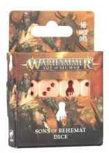 Sons OF Behemat Dice set di dadi dei figli di behemat Warhammer AGE OF Sigmar età 12+