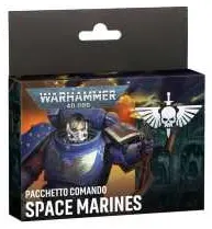 Pacchetto Comando supplemento Space Marines warhammer 40k IN Italiano età 12+
