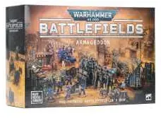 Armageddon Battlefields campi di battaglia Predipinti pre painted Warhammer 40k età 12+