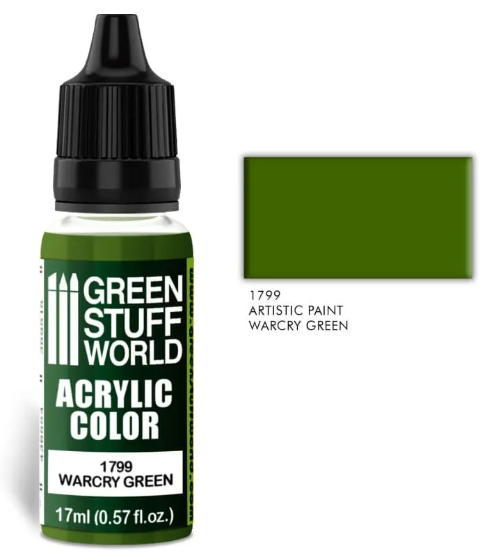Warcry Green 17ml Acrylic Color 1799