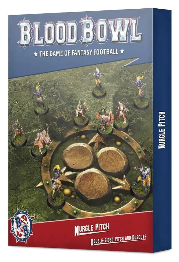 Campo de Nurgle – Set de campo de doble cara y banquillos