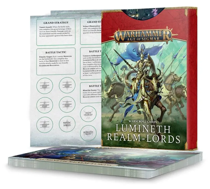 Warscroll Cards: Lumineth Realm-lords