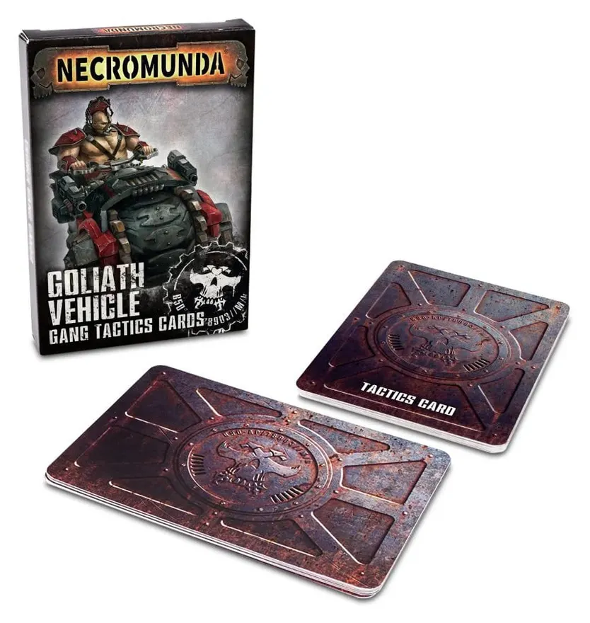 Goliath Vehicle Gang Tactics Cards