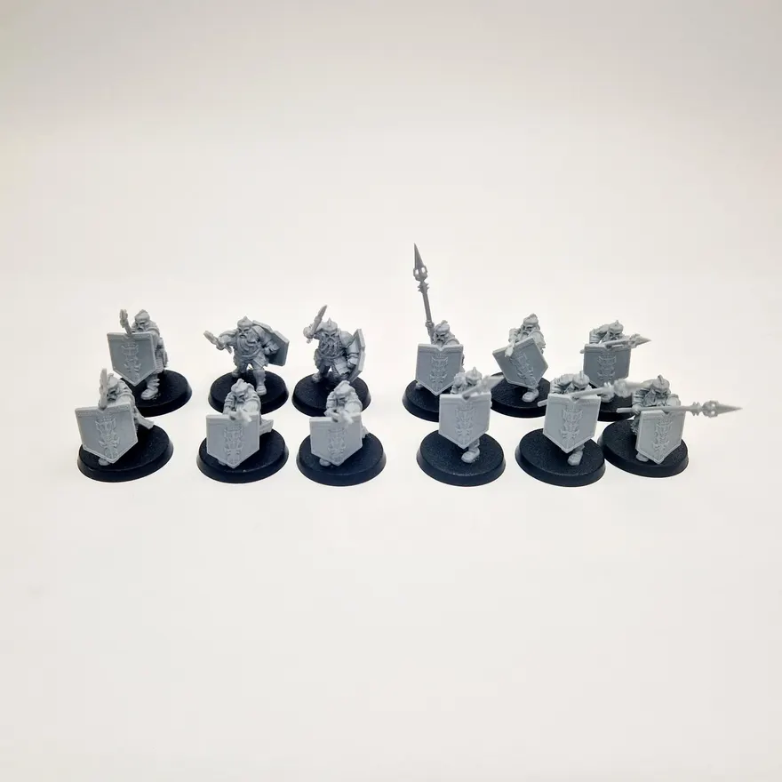 Dwarf Warriors with Spears